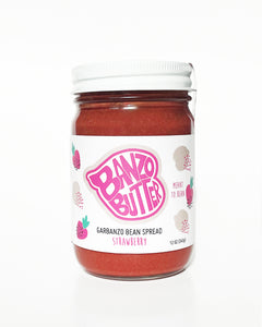 Strawberry Banzo Butter - The Newest Plant-Based Sweet Spread! 